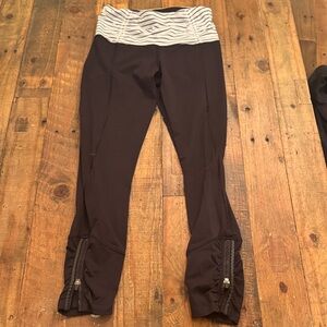 Lululemon Athletica Black and White Leggings